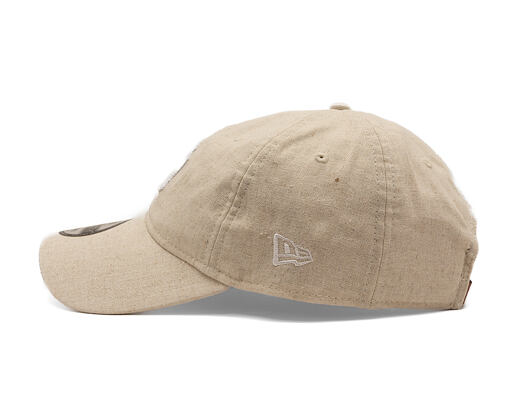 Kšiltovka New Era - MLB Linen 9TWENTY - NY Yankees - Stone