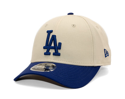 Kšiltovka New Era - MLB Colorblock 9FORTY M-CROWN - LA Dodgers - Cream