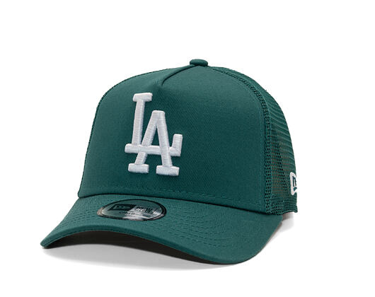 Dětská Kšiltovka New Era - MLB Essential 9FORTY Trucker - LA Dodgers - Pine Green