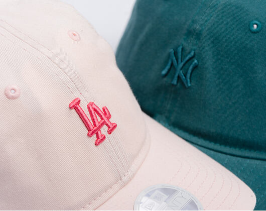 Dámská Kšiltovka New Era - MLB Washed Mini 9TWENTY - LA Dodgers - Blush Pink