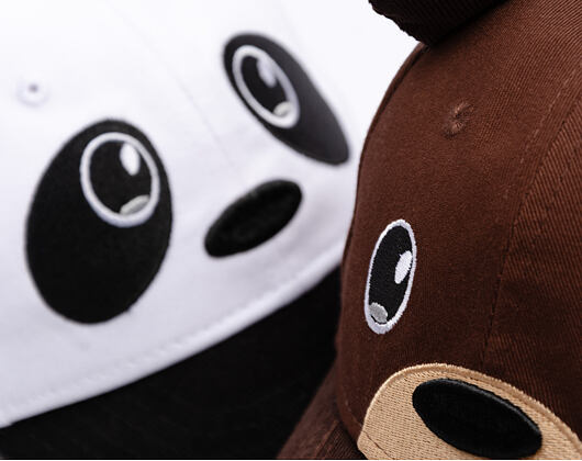 Dětská Kšiltovka New Era - Branded Cord Ears 9FORTY - Chestnut Brown