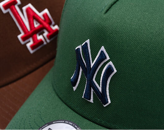 Kšiltovka New Era - MLB Outline Script 9FORTY A-Frame - NY Yankees - Cilantro Green