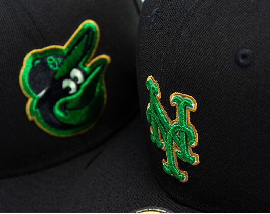 Kšiltovka New Era - MLB 2026 St. Patrick Day 59FIFTY - NY Mets - Black