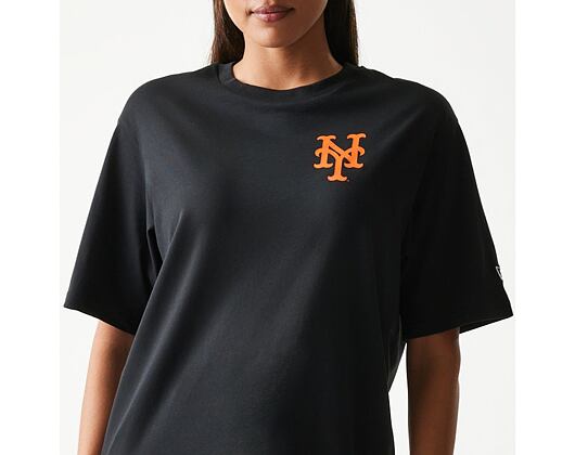 Triko New Era - MLB Food Graphic Tee - NY Mets - Black