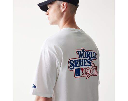Triko New Era - MLB World Series Tee - LA Dodgers - White