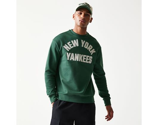 Mikina New Era - MLB Graphic Oversized Crewneck - NY Yankees - Cilantro Green