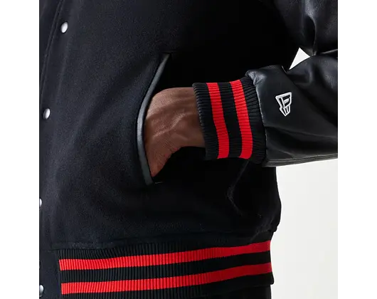 Bunda New Era - F1 Varsity Jacket - Red Bull F1 - Black