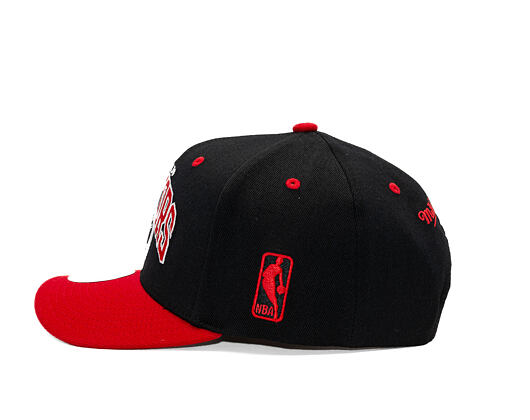 Kšiltovka Mitchell & Ness - NBA Team Arch Snapback - Toronto Raptors - Black / Red