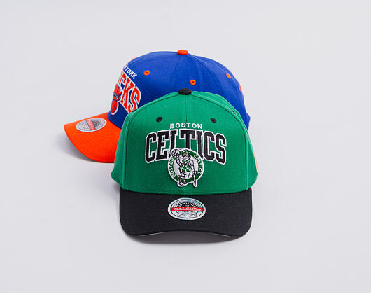 Kšiltovka Mitchell & Ness - NBA Team Arch Snapback - Boston Celtics - Green / Black