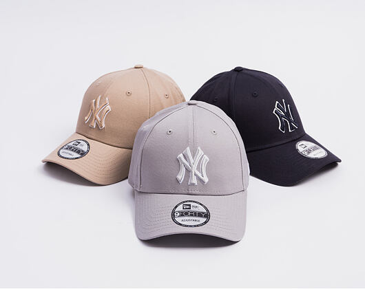 Kšiltovka New Era - MLB Outline 9FORTY - NY Yankees - Grey