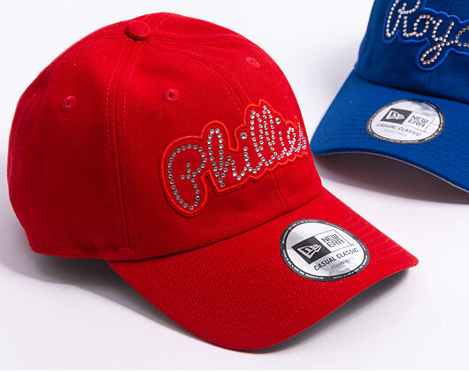 Kšiltovka New Era - MLB Casual Classic Rhinestone 9TWENTY - Philadelphia Phillies - Team Color