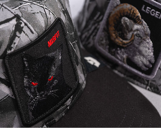 Kšiltovka Goorin - Misfit Camo - Camouflage / Void