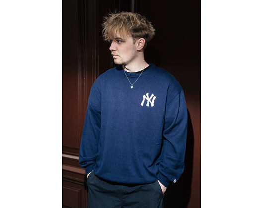 Svetr New Era - MLB Essential Knit Sweater - NY Yankees - Navy