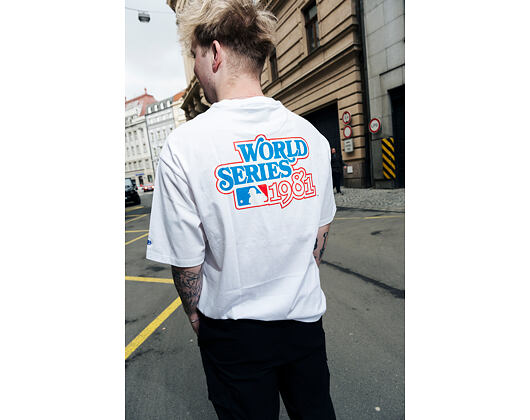 Triko New Era - MLB World Series Tee - LA Dodgers - White