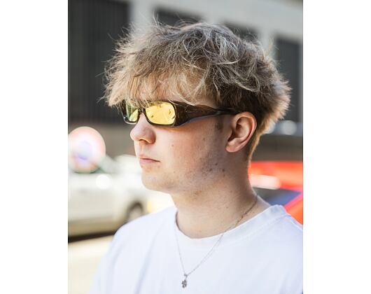 Sluneční brýle Oakley - Permian - Prizm Rose Gold/Brown Smoke