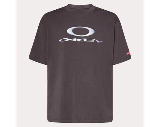 Triko Oakley - New Retro Tee X-Metal 3.0 - Shadow/Black