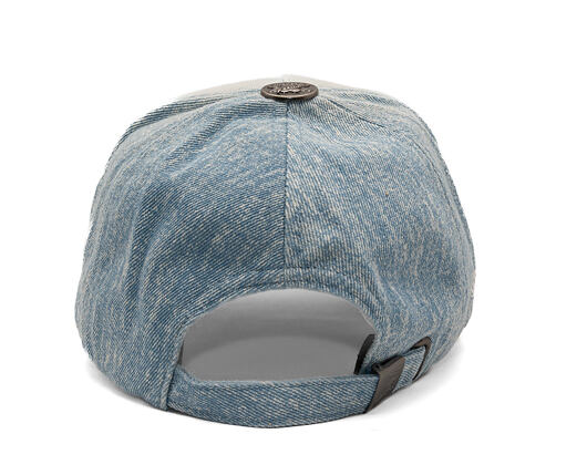 Kšiltovka Ed Hardy - Crawling Dragon Wash Denim 5 Panel Cap - Bleach