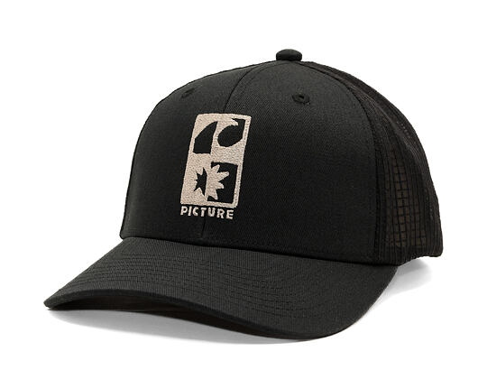 Kšiltovka Picture - Zephyr Trucker - Black - PC Logo Patch