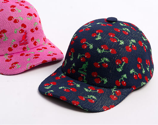 Kšiltovka Kangol - Tropic Cherry Spacecap - Navy