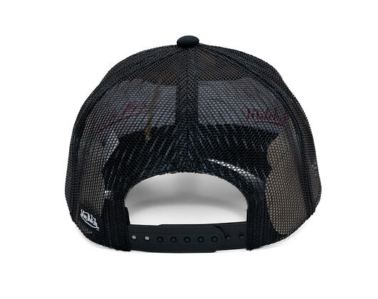 Kšiltovka Von Dutch - Trucker - Eye Out Logo Black