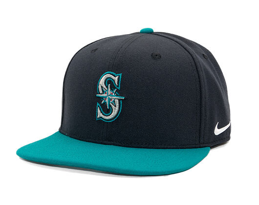 Kšiltovka Nike - Dri-Fit Pro - Seattle Mariners - Pitch Blue 4FA/Mardi Gras 4DZ
