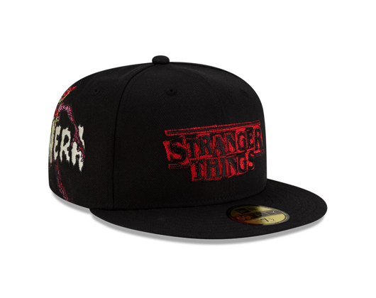 Kšiltovka New Era - Demogorgon 59FIFTY - Stranger Things - Black