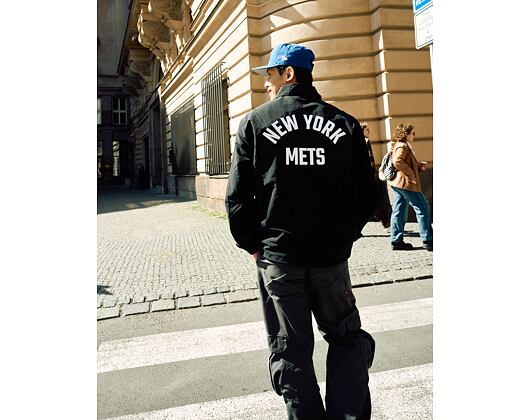 Bunda New Era - MLB Coaches Jacket - NY Mets - Black