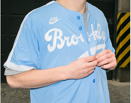 Dres Nike - MLB Cooperstown Jersey - Brooklyn Dodgers - Cobalt Pulse 4NA