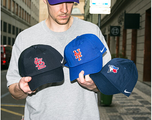 Kšiltovka Nike - Club Unstructured - New York Mets - Rush Blue 4EW