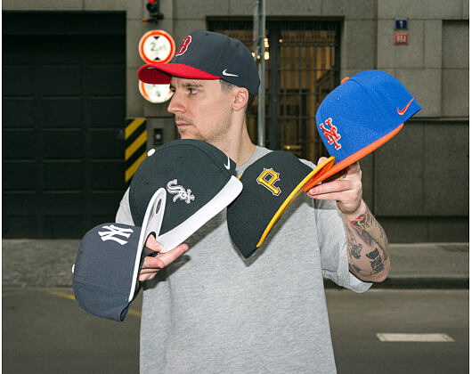 Kšiltovka Nike - Dri-Fit Pro - Chicago White Sox - Black 00A/White 10A