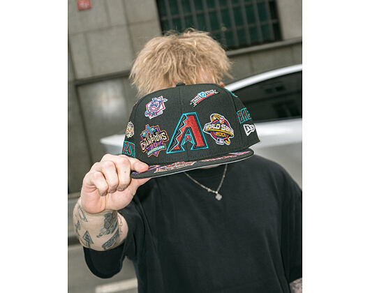 Kšiltovka New Era - MLB All Over Logo 59FIFTY - Arizona Diamondbacks - Team Color