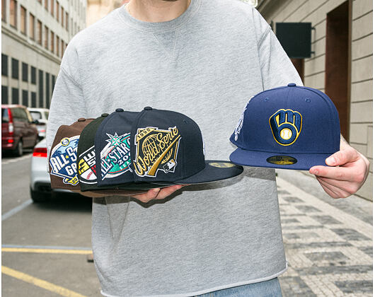 Kšiltovka New Era - MLB Hidden Hit 59FIFTY - Milwaukee Brewers - Team Color