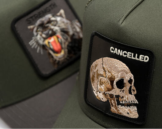 Kšiltovka Goorin - The Cancelled Skull - Palm