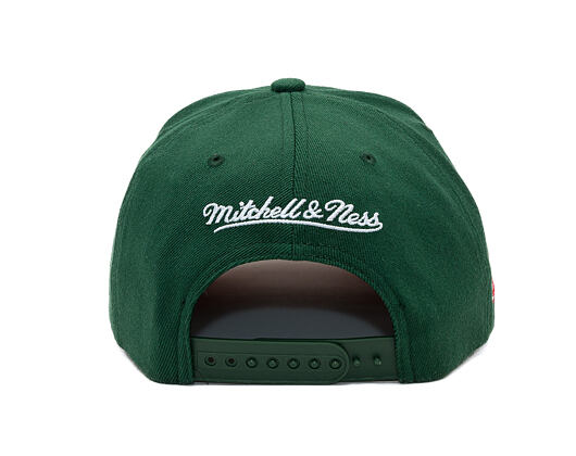 Kšiltovka Mitchell & Ness  - NBA First Letter Classic Red - Chicago Bulls - Dark Green