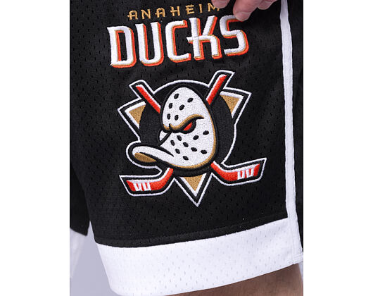 Kraťasy New Era - NHL US Edit - Anaheim Ducks - Black