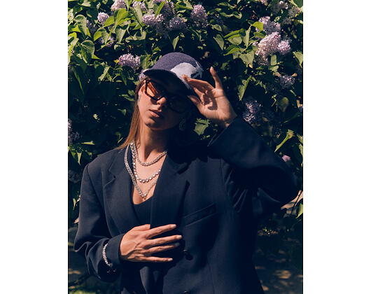 Kšiltovka Kangol - Retro Bermuda Big Kroo Spacecap - Hazy Indigo