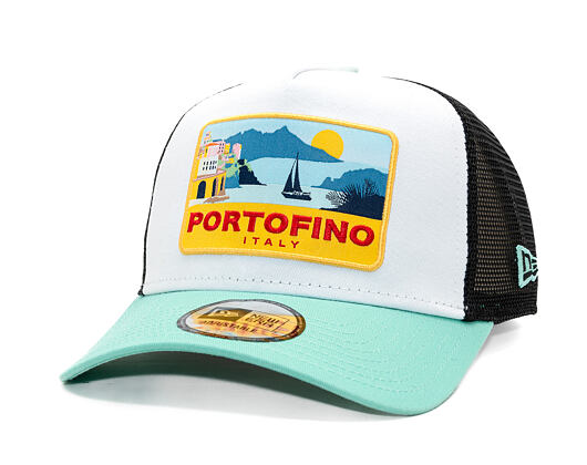 Kšiltovka New Era - Branded Location Patch 9FORTY A-Frame Trucker - Green