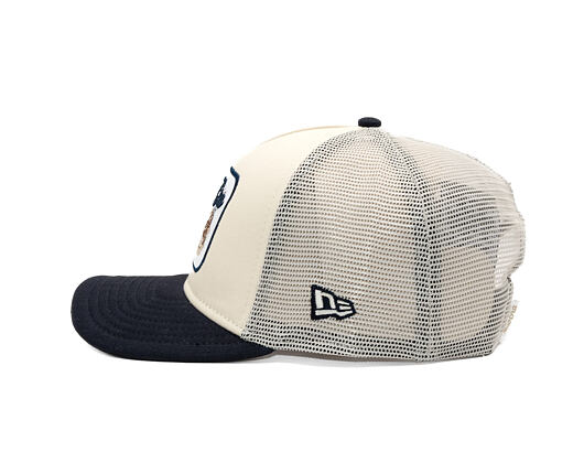 Kšiltovka New Era - Branded Wild West Patch 9FORTY M-CROWN A-Frame Trucker - Cream / Navy