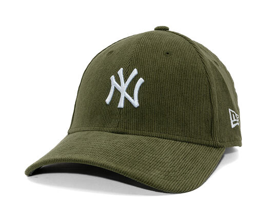 Kšiltovka New Era - MLB Soft Cord 9FORTY - NY Yankees - New Olive