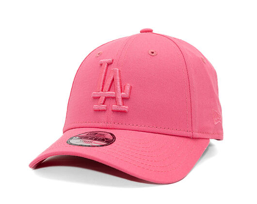 Dětská Kšiltovka New Era - MLB Essential 9FORTY - LA Dodgers - Pink - Pink