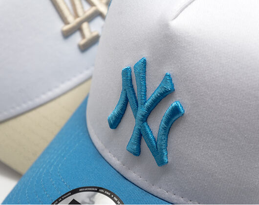 Kšiltovka New Era - MLB Essential 9FORTY A-Frame Trucker - NY Yankees - Blue