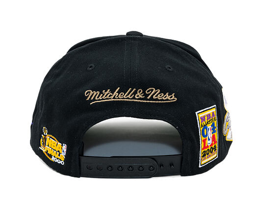 Kšiltovka Mitchell & Ness - NBA - La Script 2.0 - Los Angeles Lakers - Black/Green