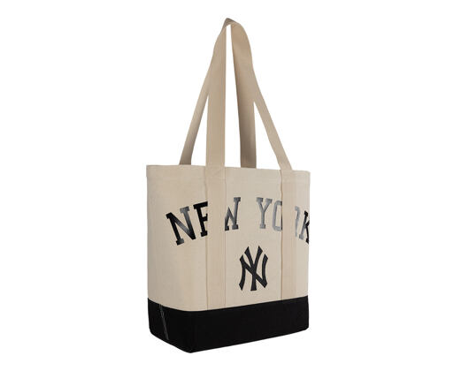 Taška New Era - MLB Tote Bag - NY Yankees - Ivory / Black