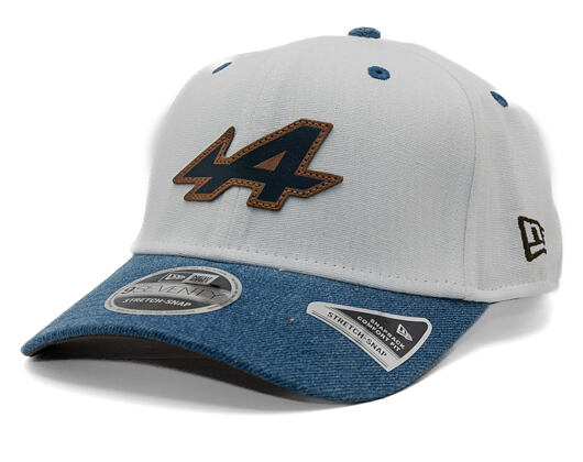 Kšiltovka New Era - F1 Austin 9SEVENTY Stretch-Snap - Alpine Racing - Ivory