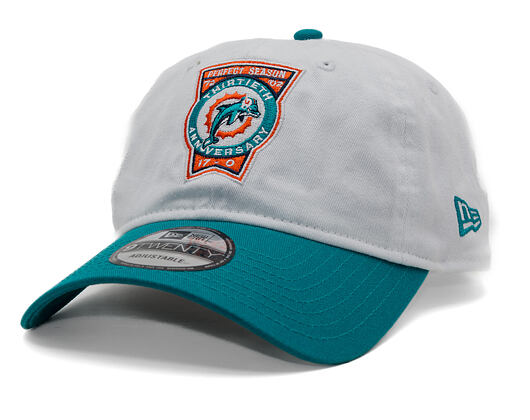 Kšiltovka New Era - NFL Dolphins 1972 9TWENTY - Miami Dolphins - White / Teal