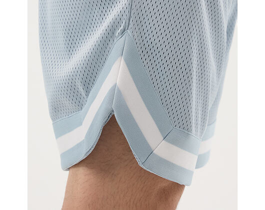 Kraťasy New Era - Branded Oversized Mesh Shorts - Sky Blue
