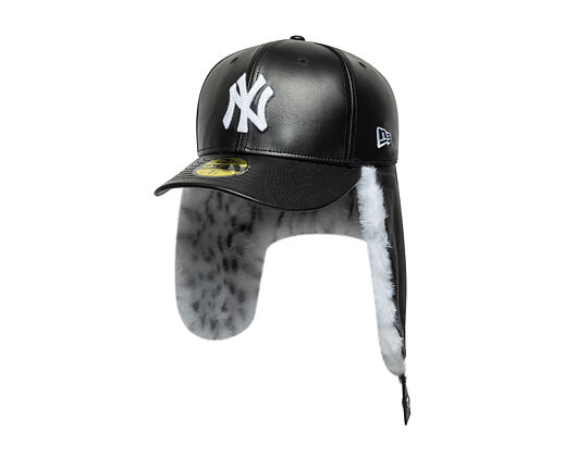 Kšiltovka New Era - MLB Image Drop Faux Fur Dog Ear 59FIFTY - NY Yankees - Graphite