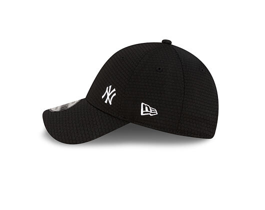 Kšiltovka New Era - MLB Flawless Mesh 9FORTY - NY Yankees - Black - White Logo - Black