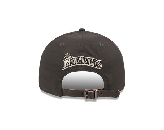 Kšiltovka New Era - MLB Nylon Ripstop 9FIFTY Retro Crown - Seattle Mariners - Black