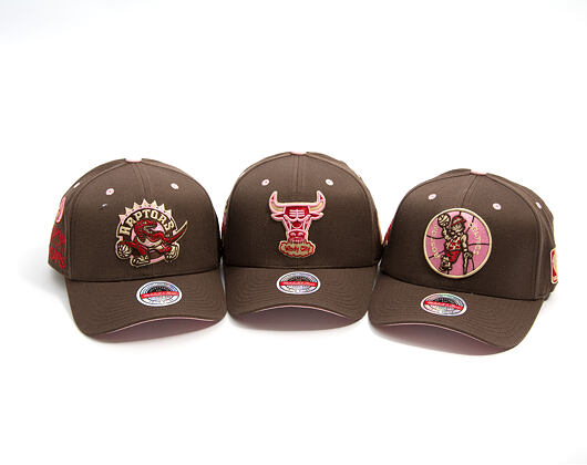 Kšiltovka Mitchell & Ness - NBA - Brown Sugar Bacon - Toronto Raptors - Brown